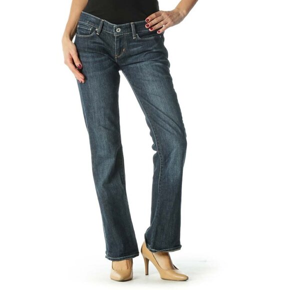 Levi's Denim - Levi's Blue Dark Wash Flared Jeans